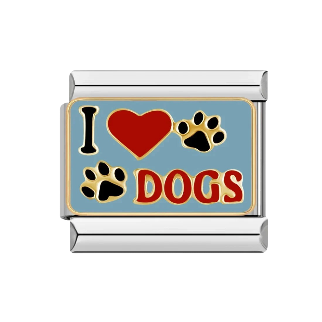 Charm I Love Dogs