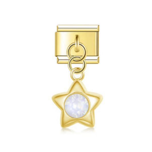Charm Colgante Star Dorado