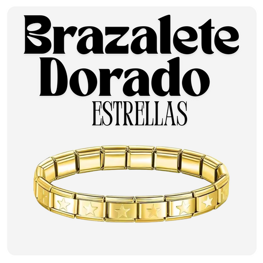 Brazalete Dorado Estrellas