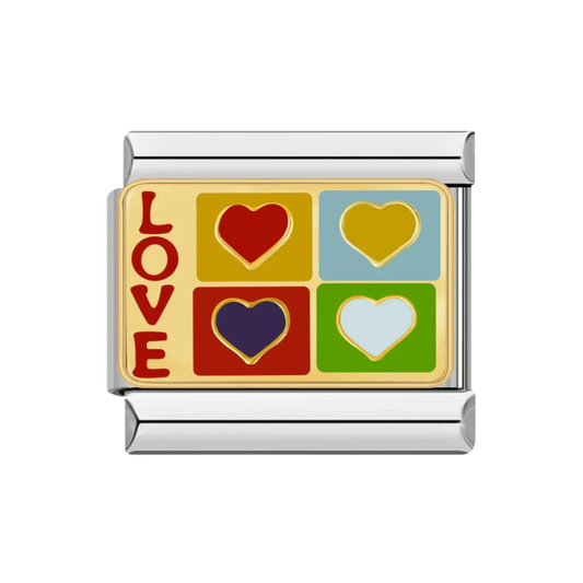 Charm Love 4 Hearts