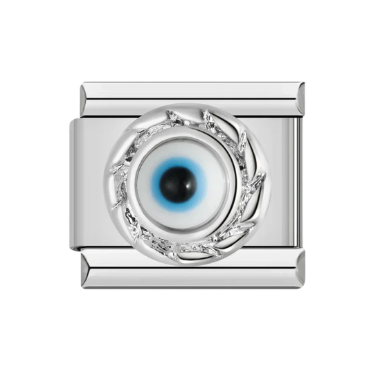 Charm Ojo Turco Plata