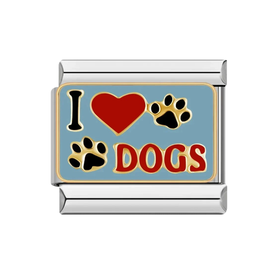 Charm I Love Dogs